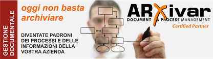 Arxivar - Soluzione BPM - Archiviazione documentale e processi aziendali