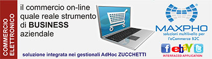 Maxpho - Soluzione Ecommerce con interfacciamento eBay