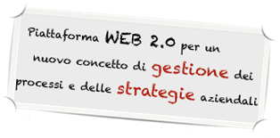 Piattaforma WEB 2.0 , un nuovo concetto di gestione dei processi e delle strategie aziendali